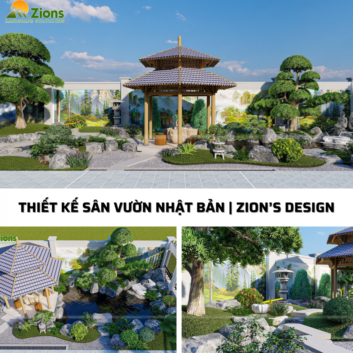 Thiết kế sân vườn Nhật Bản | Zion's Design